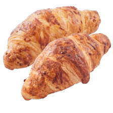 Ham-kaas croissant of kaas croissant